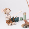 Maileg Hiker Mouse Big Brother Stripes